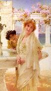 Alma Tadema A Difference of Opinion painting